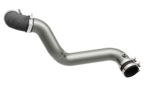 Ford Raptor Charge Pipe Kit - K&N Engineering - Free-Flowing Aluminum Tubes - Gunmetal Gray - `15-`22
